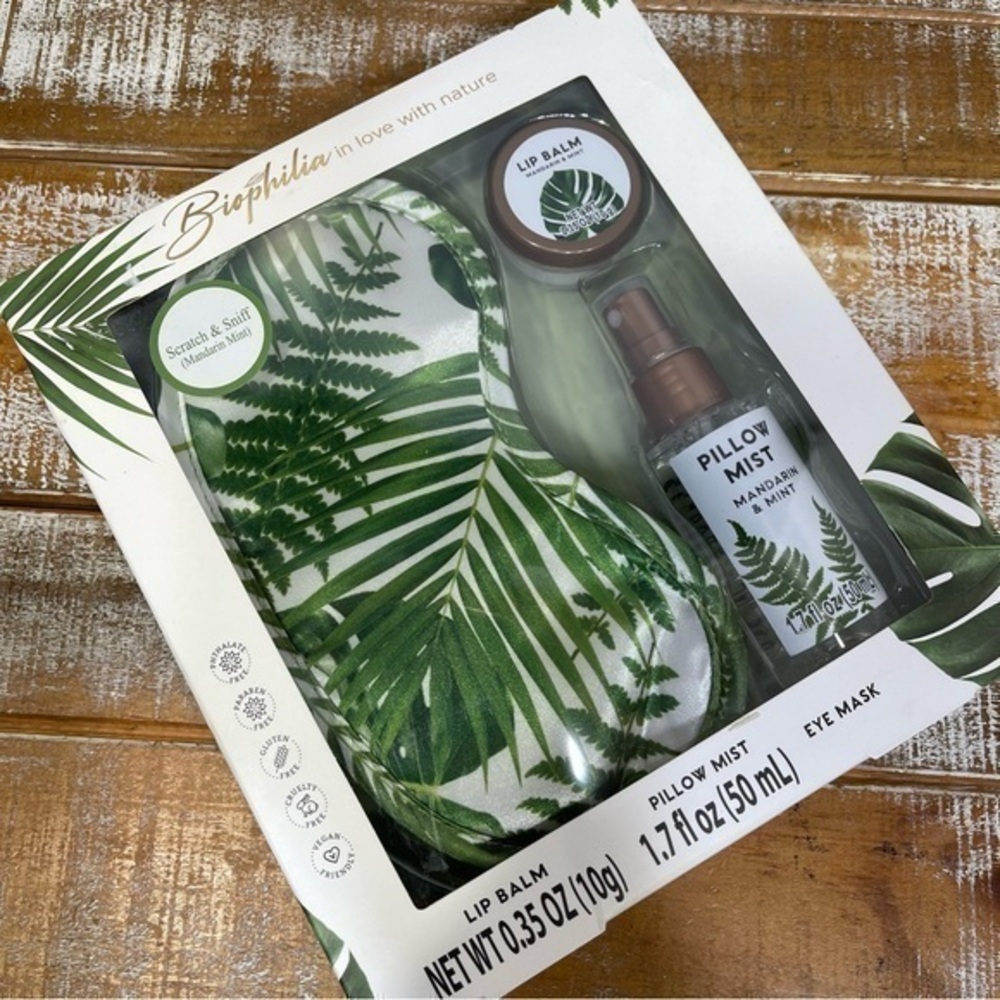 Biophilia 3 Piece Sleep Gift Set